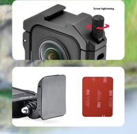 Étui de protection en métal pour Insta360 X3 Frame Rig avec support de chaussure froide pour accessoires de caméra d'action Insta 360 X3