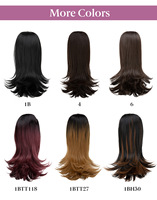 Queue de cheval ajustable en fibre synthétique haute température pour femme, cheveux courts légèrement bouclés, avec cordon de serrage et clip, pour usage quotidien