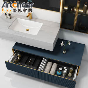 Mueble <span class=keywords><strong>de</strong></span> <span class=keywords><strong>tocador</strong></span> <span class=keywords><strong>de</strong></span> baño <span class=keywords><strong>de</strong></span> 30 pulgadas para inodoro <span class=keywords><strong>de</strong></span> diseño moderno <span class=keywords><strong>con</strong></span> <span class=keywords><strong>espejo</strong></span> <span class=keywords><strong>de</strong></span> <span class=keywords><strong>tocador</strong></span> y lavabo - Product Image 4