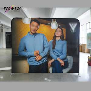 Support pliable pour toile de fond photo en tissu tendu, robuste, pour publicité sportive, avec housse - Product Image 4