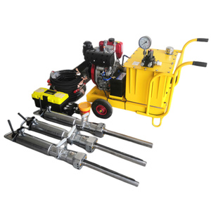 Fendeur de roche hydraulique puissant à moteur diesel pour un fendage de pierre silencieux et sans poussière et une démolition sans vibrations - Product Image 1