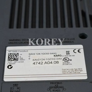KP1200 แผงหน้าจอสัมผัสอุตสาหกรรม HMI 6AV2124-1MC01-0AX0 6AV2124-1QC02-0AX0 - Product Image 5