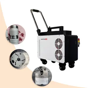 200w Seagull pulse laser cleaning metal machine small size handheld for cleaning metal from rust