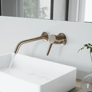 Factory Supply Cupc American Standard Bathroom Basin Sink Mixer Tap Hot Water Tub Faucets Wall Mount Faucet