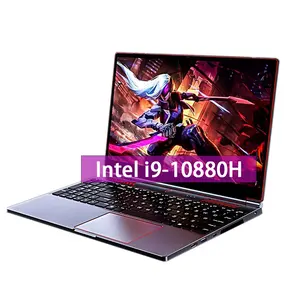 새로운 도착 노트북 인텔 코어 i9 10880H NVIDIA GTX1650 노트북 컴퓨터 DDR4 32GB RAM 1TB SSD 게임용 노트북 3d 게임