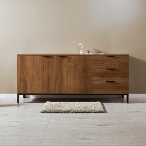 Home Styles 2-Door <strong>3</strong>-<strong>Drawer</strong> Dresser Vanity Wood Panel Sideboard Cabinet for Bedroom Furniture <strong>Chest</strong> <strong>of</strong> <strong>Drawers</strong> - Product Image 5