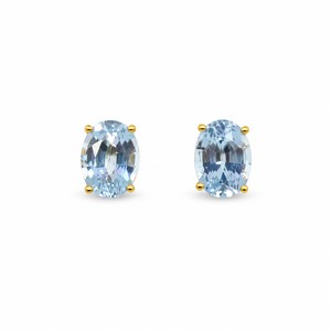 UM Jewelry 925 Silver 18K Gold Plated Candy Diary Lab Grown Colored Gemstones Stud <b>Earrings</b> Trendy Engagement Gift Wedding - Product Image 4