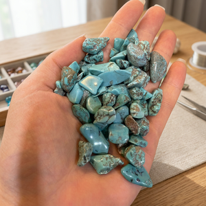Vente en gros de pierres à culbuter turquoise, cristaux, minéraux de guérison, pierres précieuses, décoration d'intérieur, méditation, quartz - Product Image 2