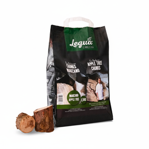Trozos de madera de manzano natural de Legua, proveedor mayorista de la mejor calidad de España, modelo 8426720001783 para asar a la parrilla - Product Image 2
