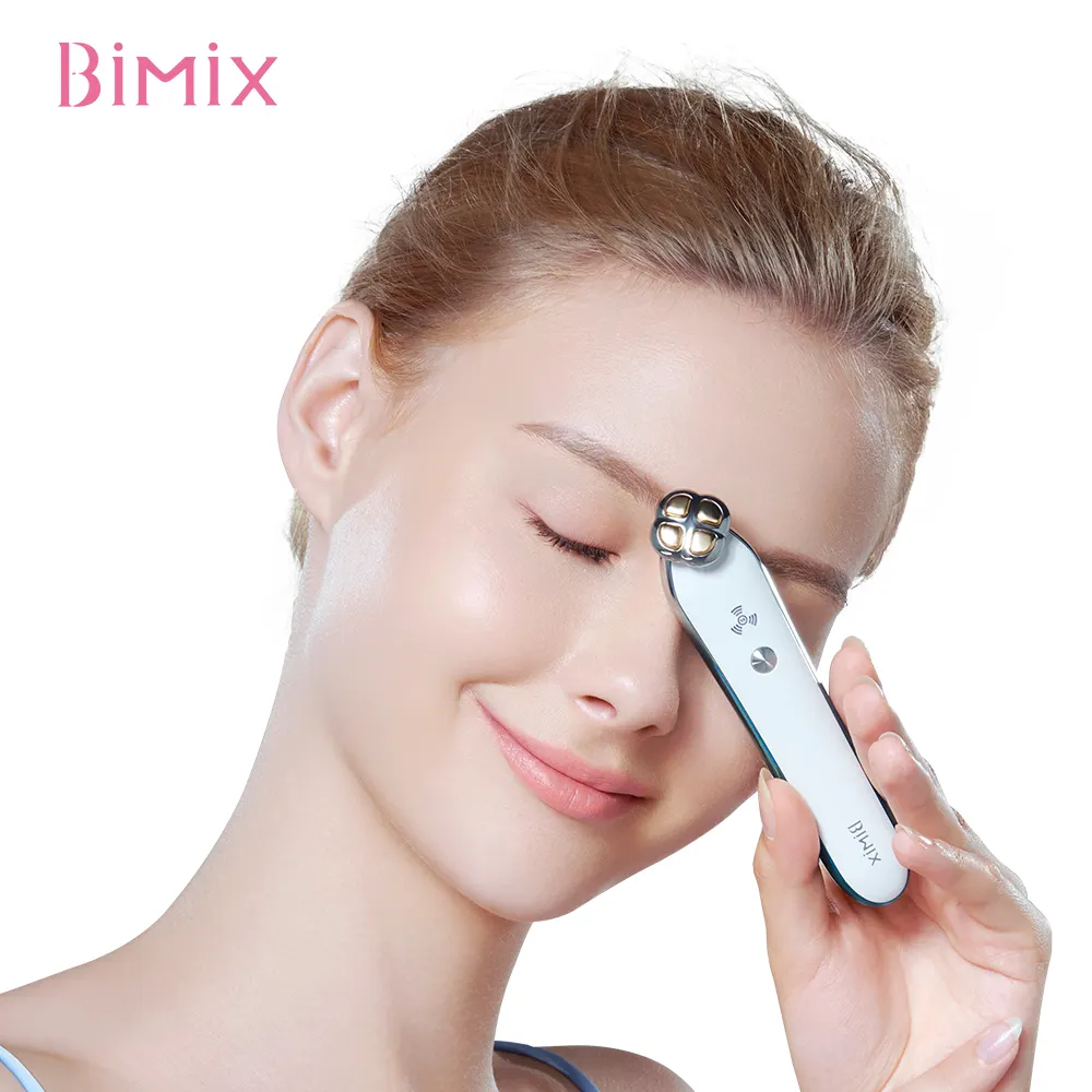 Bimix 2022 Trending Beauty Products Galvanic EMS RF SPA Home Eye Electric Massage Instrument
