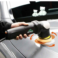 Polisseuse à double action, machine à polir électrique manuelle, 500W, 110-240V, 2500-5500 tr/min, orbite de 75 mm, polisseuse flexible pour le detailing automobile