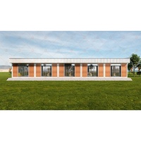 Maison luxueuse de 2 à 3 chambres à coucher Fournisseur de villas mobiles prêtes à l'emploi Maisons préfabriquées en conteneur en acier pour appartement