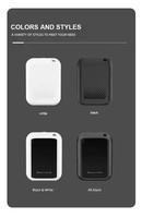 Mini diffuseur d'arômes électrique et humidificateur Machine domestique à piles pour le bureau en matière plastique pour usage domestique