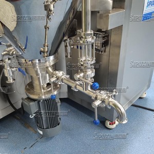 Phòng thí nghiệm sử dụng máy trộn nhũ hóa đồng nhất chân không tốc độ cao thiết bị sản xuất hàng loạt nhỏ cho mỹ phẩm và hóa chất - Product Image 5