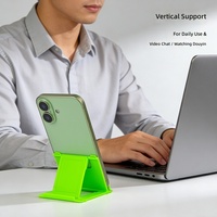 Support de téléphone portable et tablette réglable et portable de haute qualité pour bureau, idéal pour la promotion, vente en gros