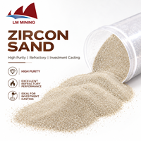 Sable de zirconium ZrSiO4 pour briques réfractaires et boues de silice colloïdale pour moulage à la cire perdue, Fournisseur de sable/poudre de zirconium