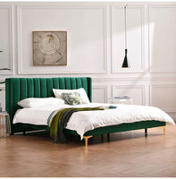 Pieds de canapé en métal au design moderne de haute qualité Table triangulaire dorée et noire pour meubles de salon