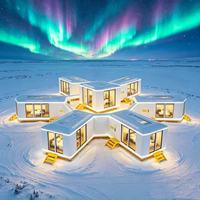 Maison Capsule Modulaire Cinq Étoiles OEM Fabriquée sur Mesure, Spécifications Personnalisées pour Projet de Resort Écologique, Programme de Fourniture en Gros