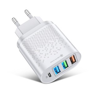 Più venduto 48W QC3.0 caricatore rapido USB tipo C adattatore di alimentazione 4 porte caricatore a muro per <span class=keywords><strong>iPhone</strong></span> 13 - Product Image 2