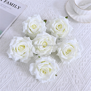 E-venta al por mayor <span class=keywords><strong>pastel</strong></span> flores coloridas <span class=keywords><strong>de</strong></span> seda cabezas <span class=keywords><strong>de</strong></span> flores artificiales flor <span class=keywords><strong>de</strong></span> Rosa falsa para la decoración del banquete <span class=keywords><strong>de</strong></span> <span class=keywords><strong>boda</strong></span> - Product Image 6