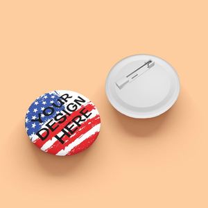 Botones Personalizados con Logotipo, Texto o Imagen, Botones Metálicos con Pinback, Bajo MOQ - Product Image 4