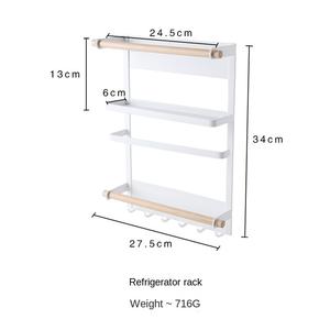 Porte-serviettes mural en fer à trois niveaux, rangement étanche pour salon, design moderne - Product Image 5