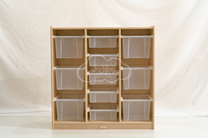 Meuble de rangement moderne à 11 plateaux grande capacité pour écoles et établissements préscolaires - Meilleures ventes - Product Image 2