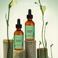 KOGEEYY Ensemble Shampooing et Après-Shampooing Croissance Capillaire au Romarin Hydratant Fortifiant Nourrissant Lissant, et Huile Capillaire au Romarin
