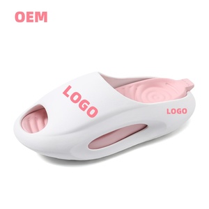 2024 tùy chỉnh thiết kế in EVA mềm nổi bãi biển dép cho Phụ nữ mùa hè nền tảng trượt tùy chỉnh dép - Product Image 2