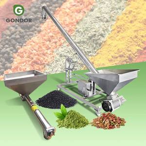 Vibration Flexible Hopper <b>Small</b> Screw Conveyor Sectional Spiral Grain Elevator Stainless Steel Shaft Machine - Product Image 1