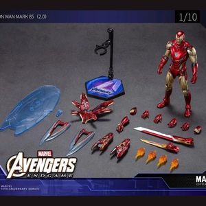 ZDTOYS <span class=keywords><strong>Marvel</strong></span> Edizione 10º Anniversario Iron Man MK85 Action Figure Personaggi DBZ Giocattoli Ingrosso Materiale ABS Scatola - Product Image 4