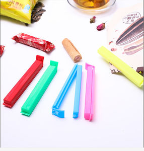Großhandel Snack Verschluss <span class=keywords><strong>clip</strong></span> Kunststoff Gießen Lebensmittel Siegel Lagerung Haushalt Doppel öffnung <span class=keywords><strong>Chip</strong></span> Brot Versiegelung beutel Clips - Product Image 2