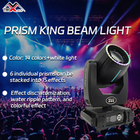 MZX 550W Prism King Luz de Escenario LED IP33 DMX512 15 Efectos de Prisma SP 14R Sharpy Beam Cabeza Móvil