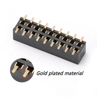 Conector de pines hembra de paso de 2,0mm, smt, 2x9 pines, doble hilera