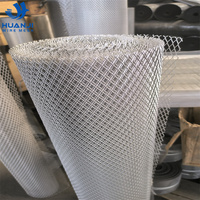 Vente directe usine – Tôle perforée décorative en aluminium expansé, maille diamantée, anti-corrosion, filtres, pliage et découpe