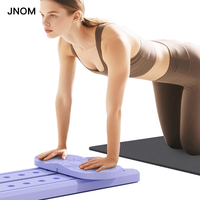 Planche de réformateur de Pilates pliable et réglable améliorée équipement d'exercice abdominal coulissant pour les machines de ski d'entraînement Ab Core