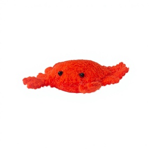 Adorno de cangrejo de fieltro cosido, móvil de fieltro con temática marina para bebés, juguetes de juego de imitación para niños, adornos hechos a mano - Product Image 5
