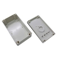 Boîtier étanche d'injection plastique ABS Passerelle Grand boîtier d'instruments électroniques personnalisés en plastique ABS
