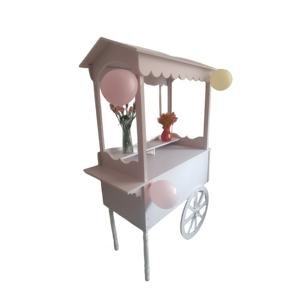 Carrito de Helados Móvil Moderno Más Vendido, Hermoso Carro de Venta de Dulces con <span class=keywords><strong>Globos</strong></span> <span class=keywords><strong>para</strong></span> Decoración de Bodas y Cumpleaños - Product Image 2