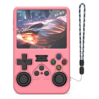 Casing Pelindung Anti-Slip Anti-Guncangan untuk Konsol Game R36S, Kotak Penyimpanan, Casing Lunak Silikon untuk R36S Handheld