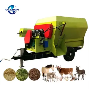 Mangime Per pollame Grinder & Miscelatore Mucca Feed Mixer TMR Bovini Mangimi Mixer Wagon