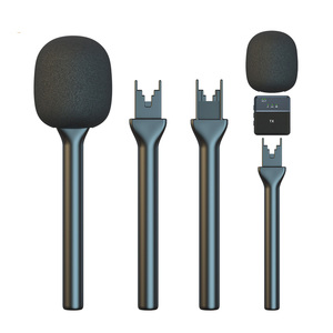 Maniglia per microfono omnidirezionale senza fili con staffa in metallo per adattatori palmari Moma/DJI/Rode/Relacart - Product Image 3