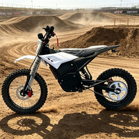 Moto Scrambler Haute Performance 2000W / Vitesse Maximale 70km/h Moto Électrique Tout-Terrain Moto Électrique