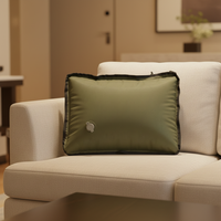 Sac de voyage compressible réutilisable en nylon TPU avec mini pompe à air USB