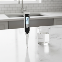 Stylo testeur numérique TDS portable pour la qualité de l'eau, détecteur de pureté de l'eau potable étanche avec écran LCD, pH 0-14 rapide