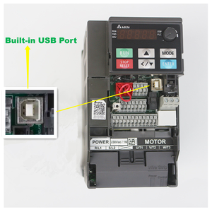 Variador de Frecuencia Serie MS300 3.7KW Trifásico VFD9A0MS43ANSAA con Certificado CE 380~480V PLC Integrado Garantía de 12 Meses en Stock - Product Image 4
