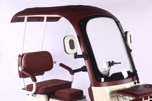 Nouveau modèle 2026 – Véhicule électrique à quatre roues avec <span class=keywords><strong>toit</strong></span> intégré et protection contre la pluie, <span class=keywords><strong>scooter</strong></span> de mobilité pour personnes âgées, moteur 800W 1000W - Product Image 3