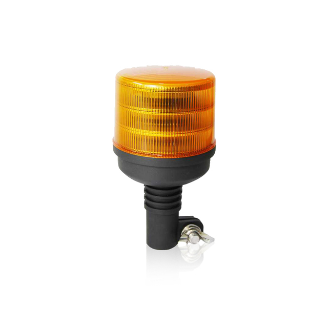 ECE R65 IP69K Amber LED Car Roof Warning Led Strobe Beacon Light Explosion-Proof DIN Pole Mounted