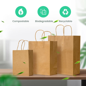 Bolsas de Papel Kraft de Alta Calidad con Impresión Offset Personalizada para Promoción Directa de Fábrica de Alimentos en China - Product Image 6