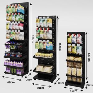 Siêu thị kim loại <span class=keywords><strong>Lollipop</strong></span> <span class=keywords><strong>Pop</strong></span> Kệ hiển thị Snack kệ trưng bày cửa hàng bán lẻ kệ trưng bày Pegboard hiển thị - Product Image 3